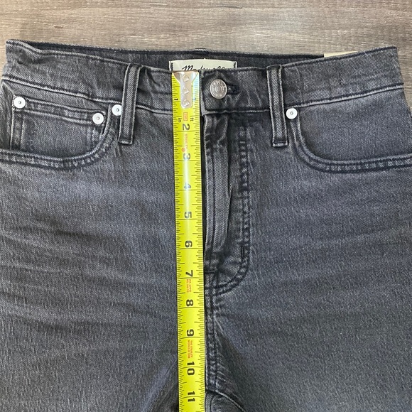 Madewell The Perfect Vintage Jean in Cosner Wash: Knee-Rip Edition size 25 - Picture 5 of 16